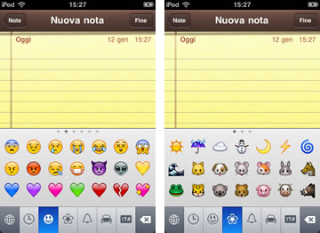 iPhone Emoticons